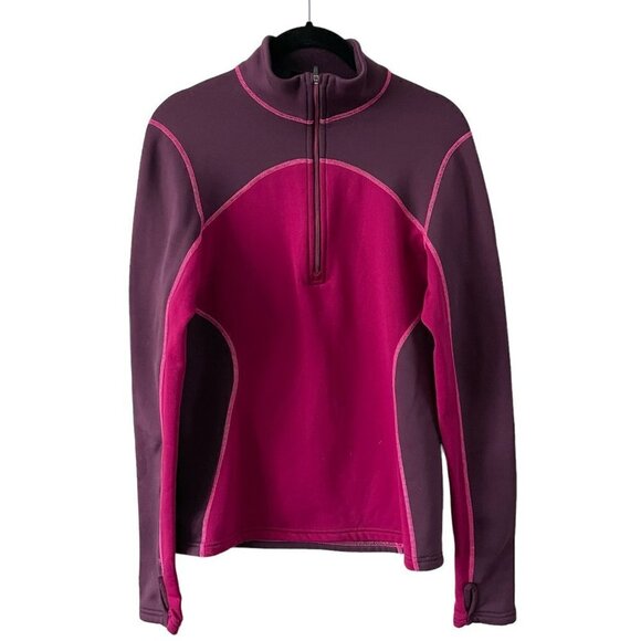 Patagonia Capilene 4 Expedition Activewear Long Sleeve Shirt Pink Purple Small - Picture 1 of 7